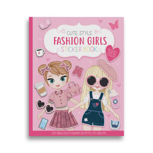Picture of FASHION DESIGNER STICKER BOOK